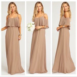 Show Me Your Mumu Caitlin Ruffle Bridesmaids Dress